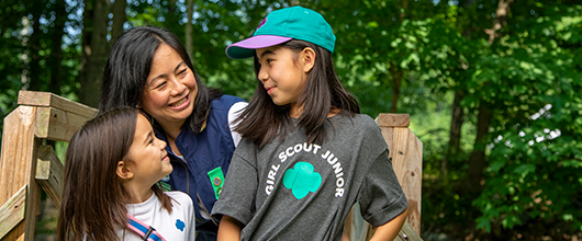 Help her unleash it at Girl Scouts Help her unleash it at Girl Scouts