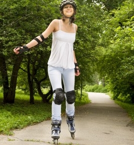 in line skating image in line skating image
