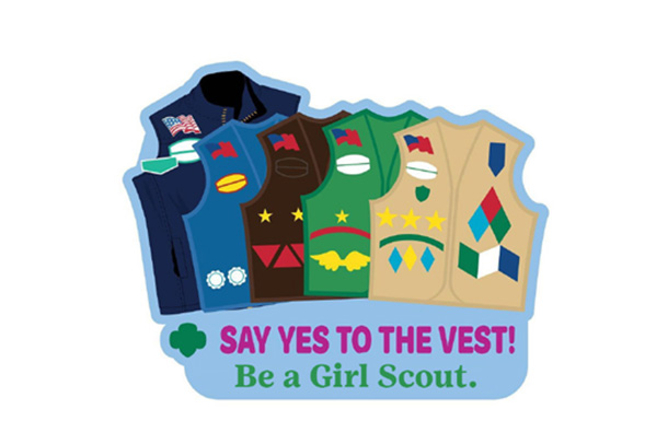 Say YES to the Vest: Be a Girl Scout!