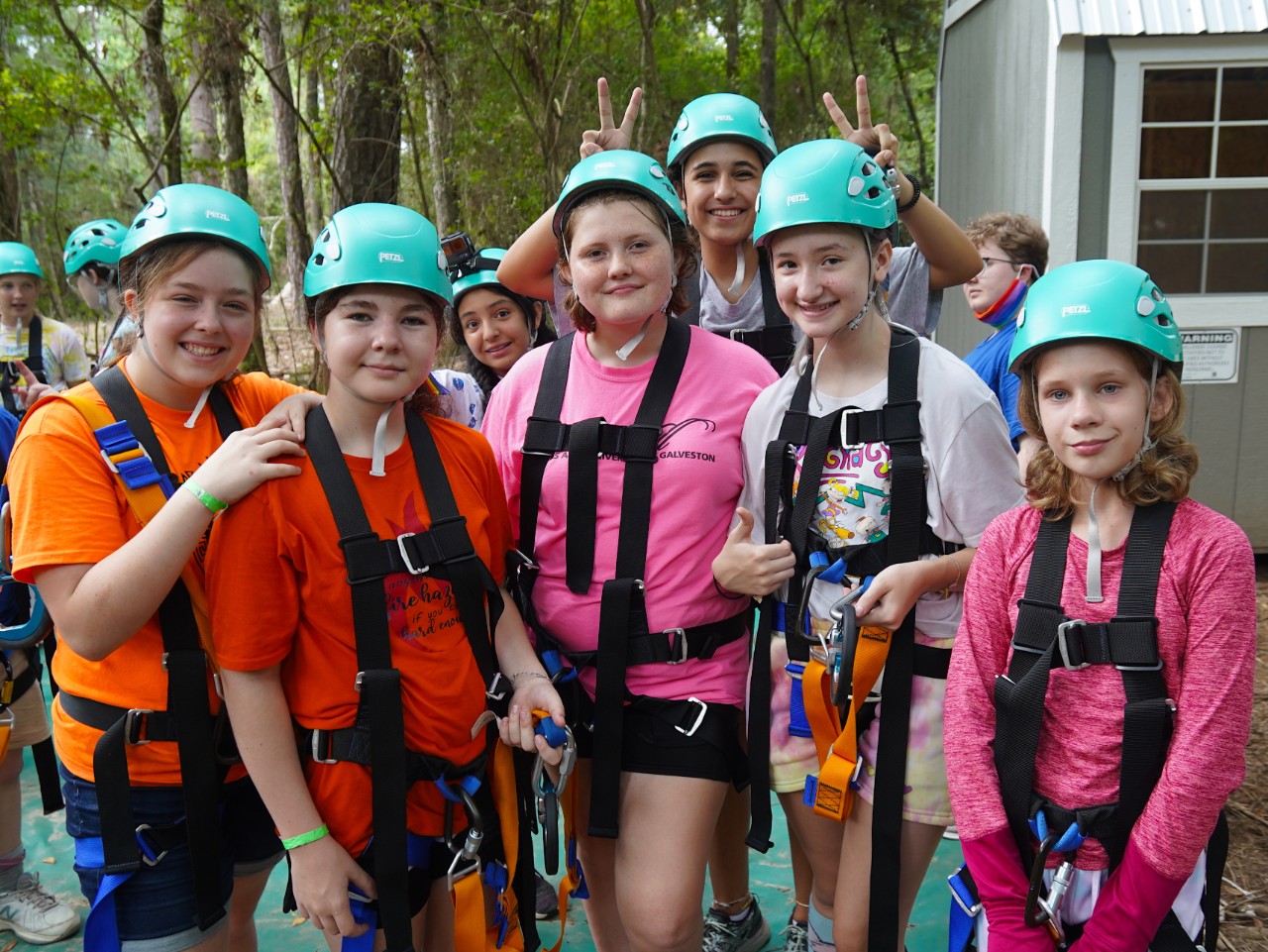 Adventure Park fun for troops and families!